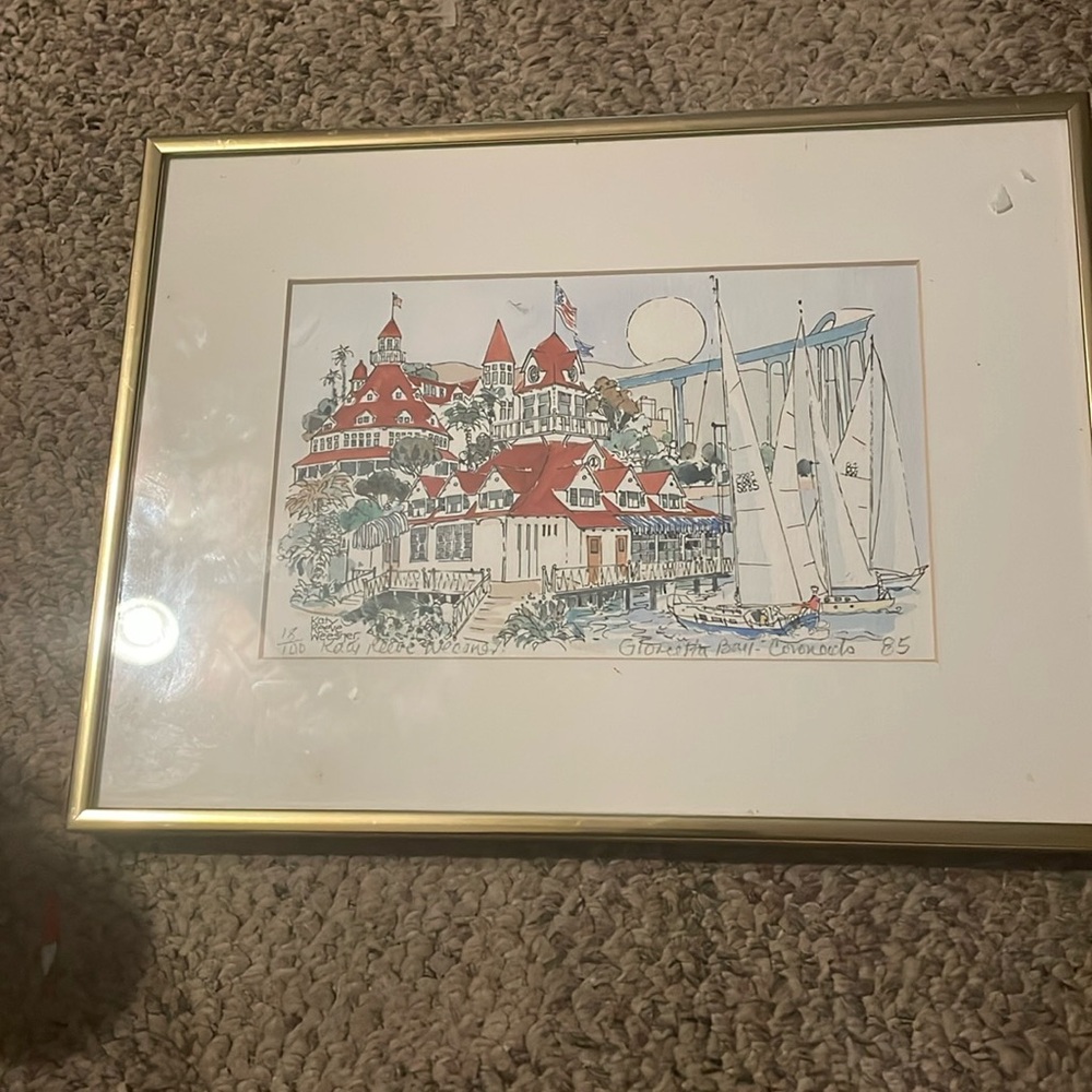 Water colored painting by Kathy Reeve Weesner